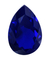 人造藍寶石 水滴型 PS 藍寶#35