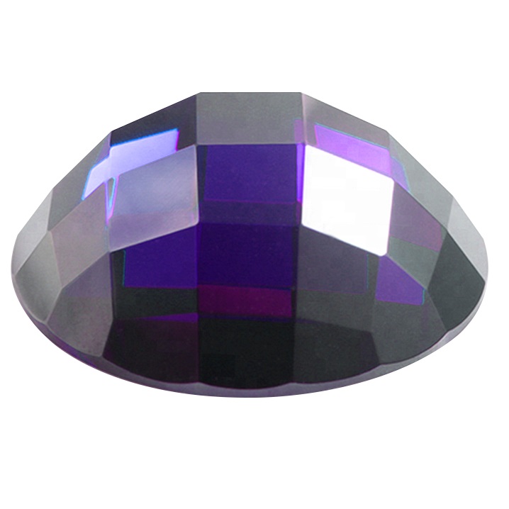 人造鋯石 不規則形 TU 紫