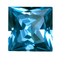 人造尖晶石 正方形 (倒角) SQP 尖藍 #120