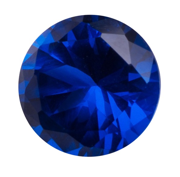人造藍寶石 圓形 RS 藍寶#35