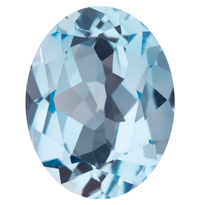 人造尖晶石 橢圓形 OS 藍 #106