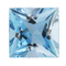 人造尖晶石 正方形 (倒角) SQP 尖藍 #106
