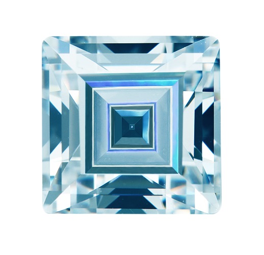 人造尖晶石 正方形 SQ 尖藍 #106