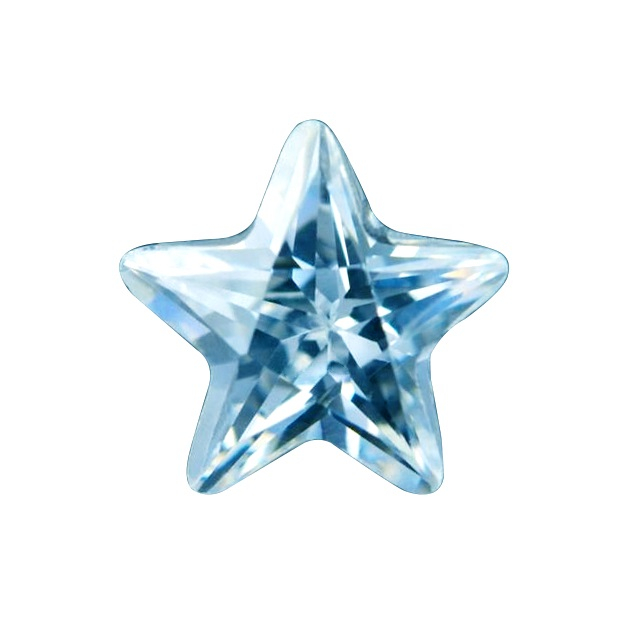 人造尖晶石 星形 SS 尖藍 #106