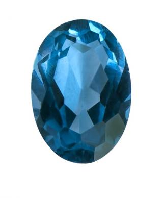 人造尖晶石 橢圓形 OS 尖藍 #120